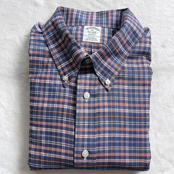 Brooks Brothers Regent The Original Polo Shirt Button Down Men’s Size XL - Picture 10 of 10